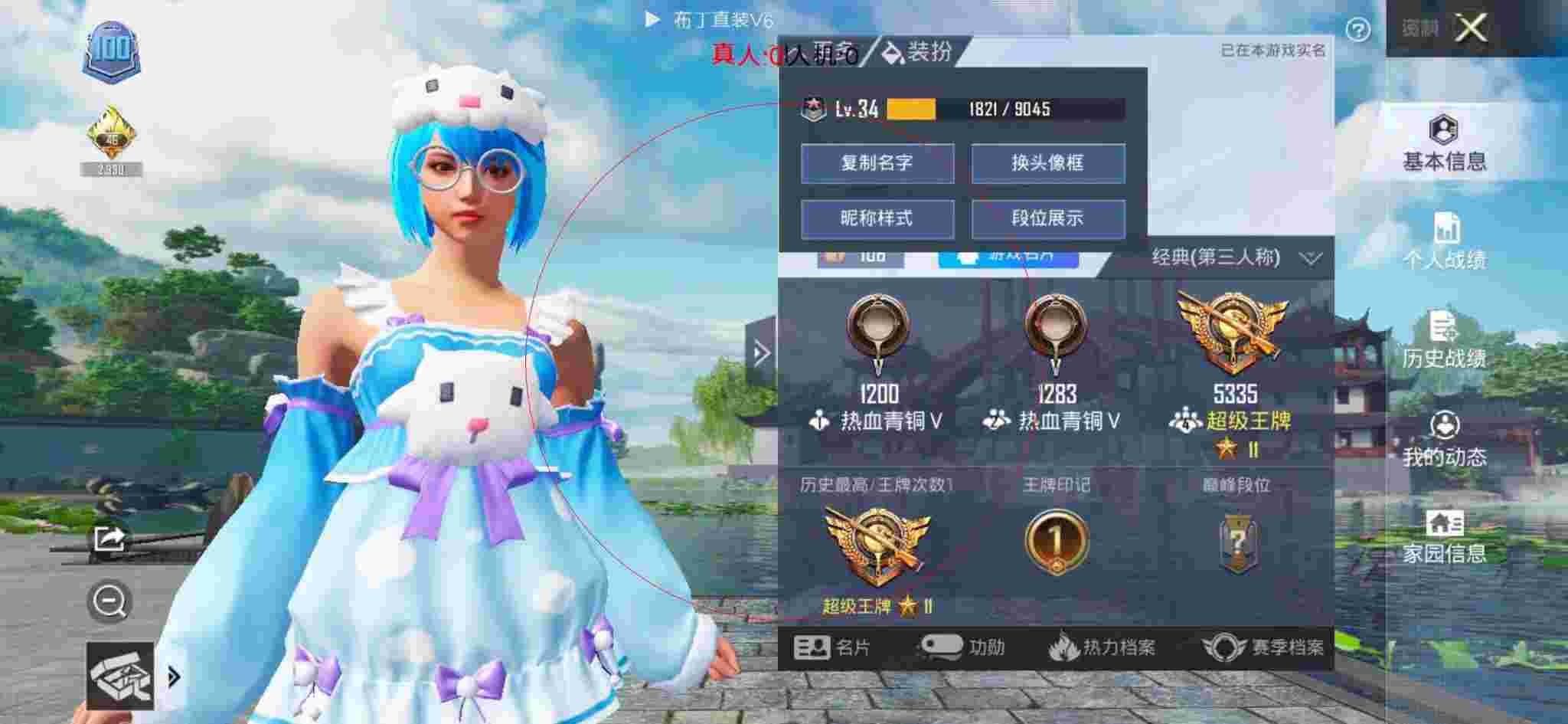 和平精英布丁直装透视 - 和平精英中设置中的外挂辅助预览图